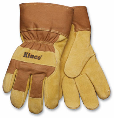 MED Lined Pigskin Palmed Gloves
