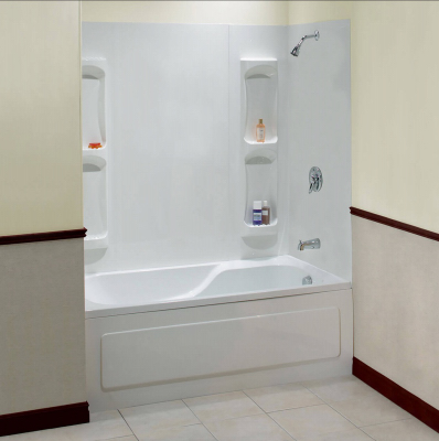 Utah 5PC 60x31 Tub Wall