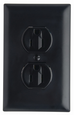 15A BLK STD DPLX Outlet