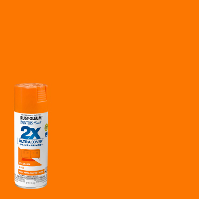 Rustoleum Painters Touch 2X 12OZ Gloss Real Orange Spray Paint