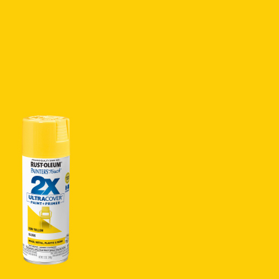 12oz Yellow 2X Spray Paint
