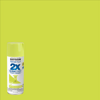 Rustoleum Painters Touch 2X 12oz Gloss Key Lime Spray Paint