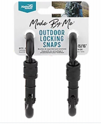 Outdoor Locking Snaps