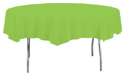 82"Lime RND Table Cover