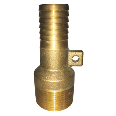 Red Male Adapter Brass 1-1/4"