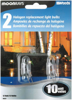 2PK 10W G4 Halo Bulb