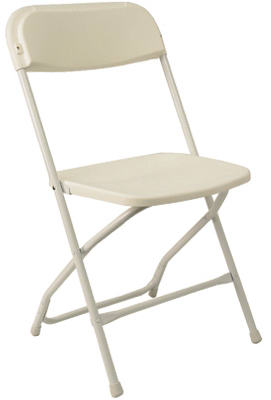 WHT Plas Folding Chair