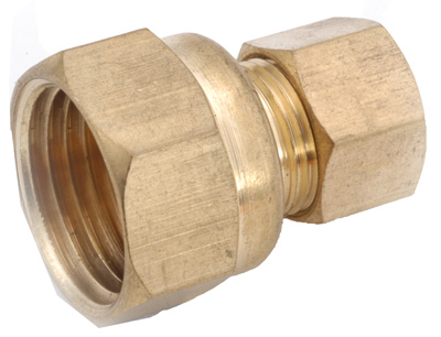 3/16Comp x1/8FPT Brass Adapter