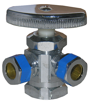 1/2x3/8x3/8 WTR Valve