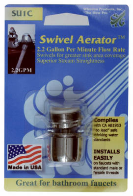 2.2GPM Swivel Aerator Water Savr