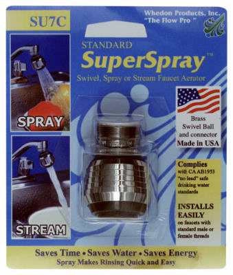 Spray & Swivel Aerator