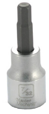 MM 3/8" Drive 7/32" Hex Bit