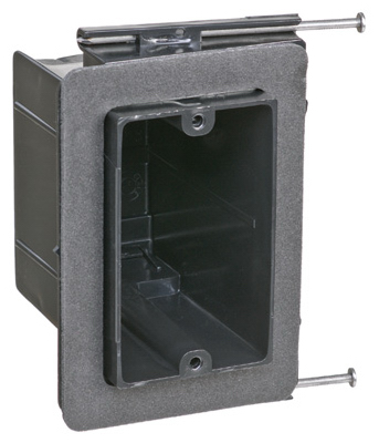 1G Draft Tight Outlet Box