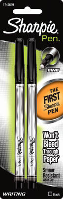 2CT Sharpie BLK Pen