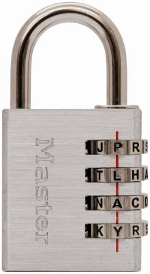 Aluminum Word Luggage Lock