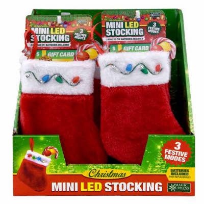 LED Gift Card Stocking