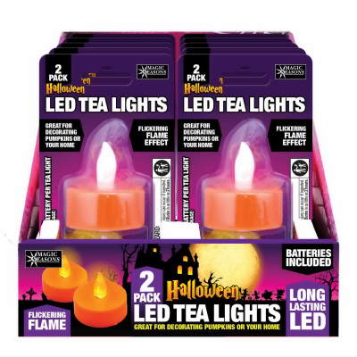 2PK Halloween Tea Light