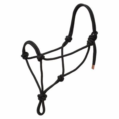 BLK Econ Rope Halter