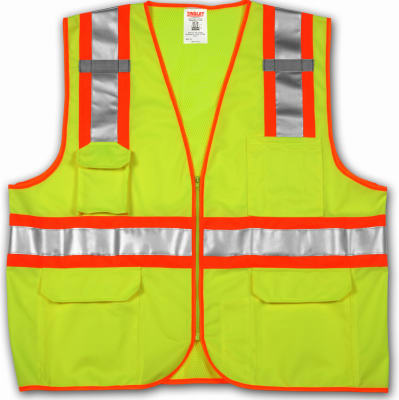 LG/XL Lime Safety Vest