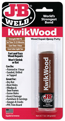 1oz Kwik Wood Epoxy Putty