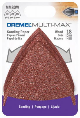 Dremel 18PK Wood Sandpaper