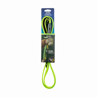 1.5x5 GRN LED Dog Leash