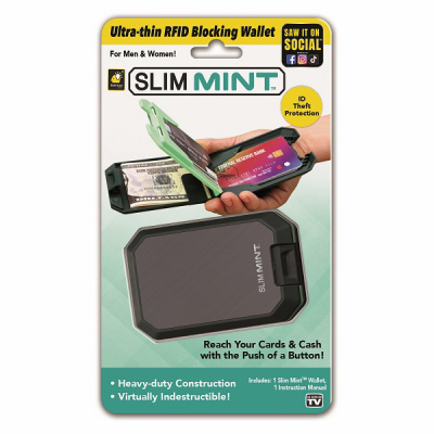 Slim Mint Wallet