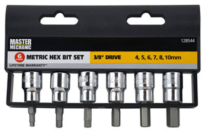 MM 7PC SAE Hex Bit Set