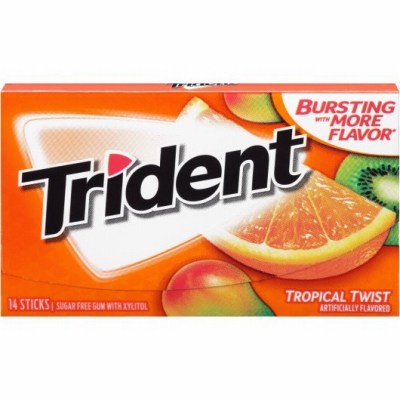 14CT Trident Tropical Twist Gum