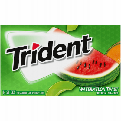 14CT Trident Melon Twist Gum