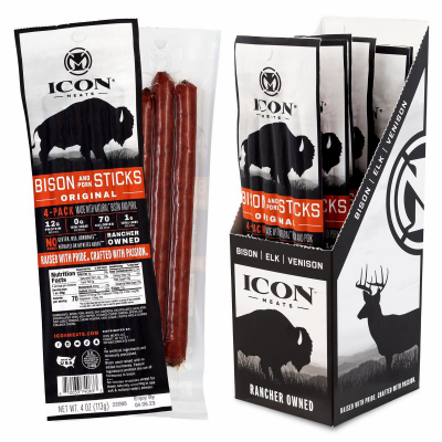 4PK Orig Bison Stick