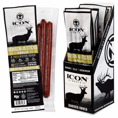 4PK Garl Venison Stick
