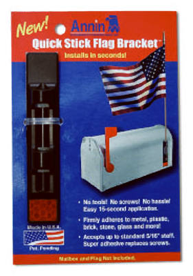 Stick-on US Flag Mailbox Bracket