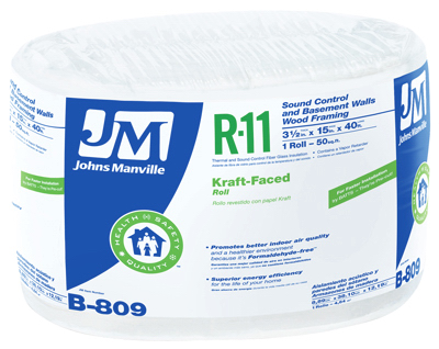 B809  * Insulation R11 15"x40' K