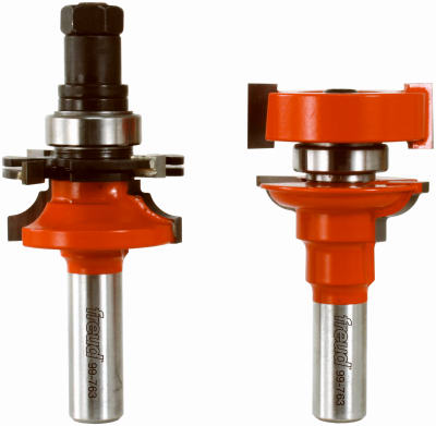 2PC RND Rail/Stile Bit