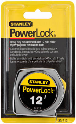 12' x 3/4" Powerlock Tape Rule