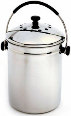 COMPOST KEEPER, STAINLESS STEEL