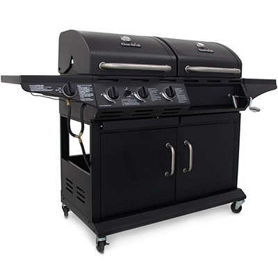Combo LP Gas & Charcoal Grill