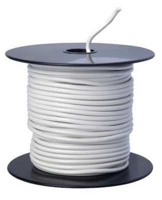 100' WHT 14GA Prim Wire