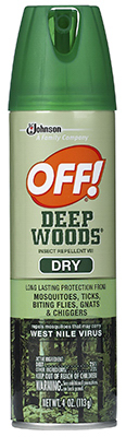 4OZ OFF Deep Wood Repellent