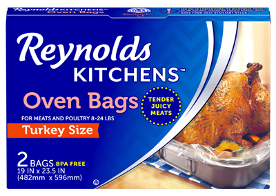 2pk Turkey Oven Bag