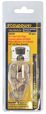 20PK 1/2"FH Oak Plug