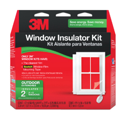 2PK 3M Outdoor Window Kit