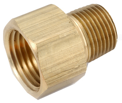 1/2F x 3/8M Brass Adapter