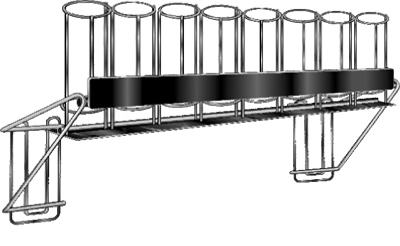 22" 8Tube Fish Rod Rack