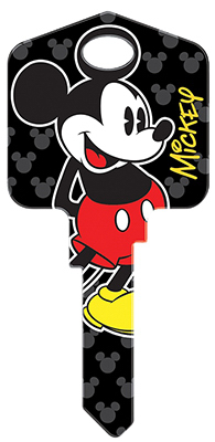 KW1 Mickey Mouse Key Blank