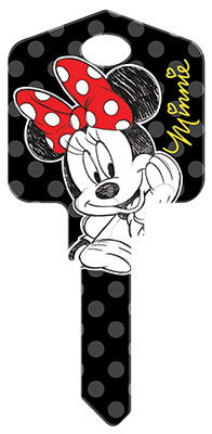 KW1 Minnie Mouse Key Blank