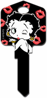 KW1 Betty Boop Key Blank