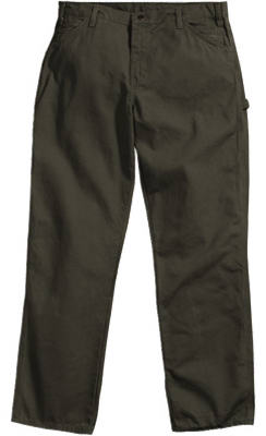 Dickies 1939RMS4034 Carpenter Jeans, 40 in Waist, 34 in Inseam L, Moss