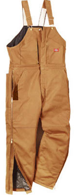 MED BRN Short Overalls